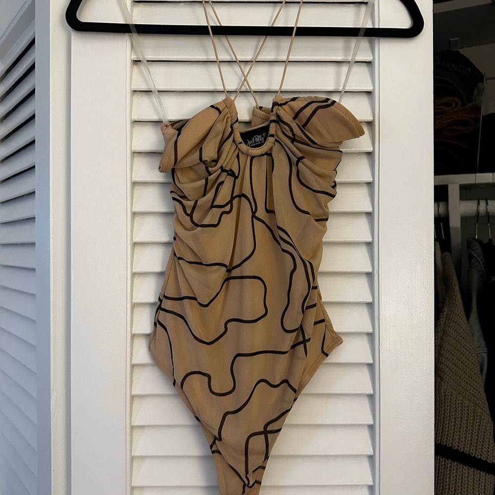 Modern Blush/Nude Bodysuit